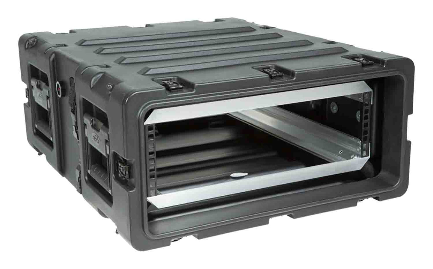 SKB Cases 3RS-3U24-25B 3U 24-inch Deep RS Series Shock Rack Case - Hollywood DJ