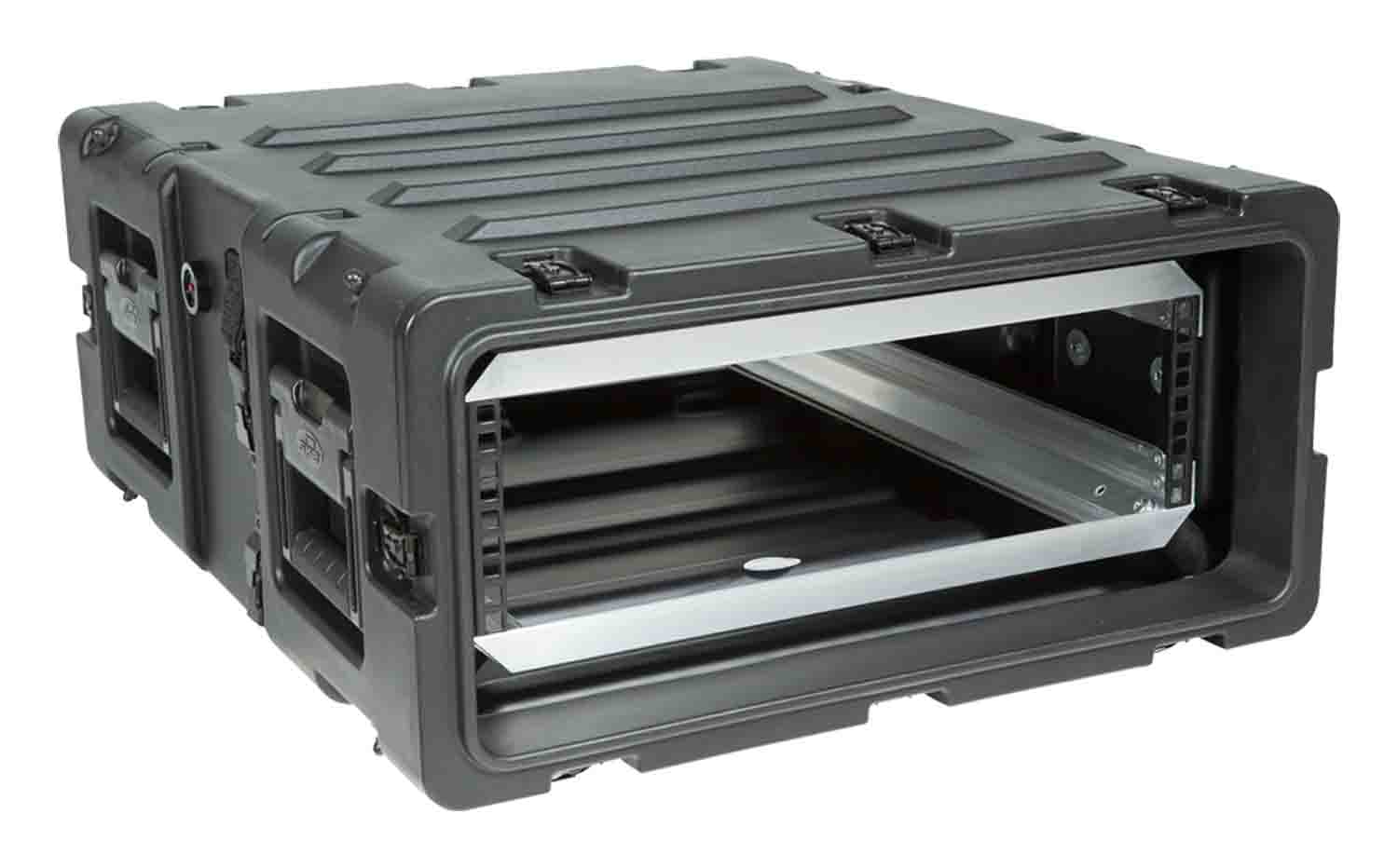 SKB Cases 3RS-3U24-25B 3U 24-inch Deep RS Series Shock Rack Case - Hollywood DJ