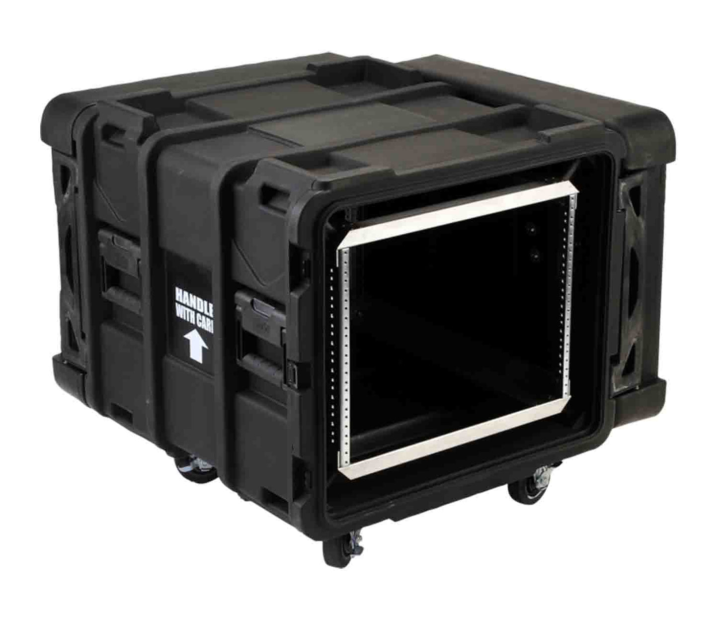 SKB Cases 3SKB-R908U24, 8U 24-Inch Deep rSeries Shock Rack - Hollywood DJ
