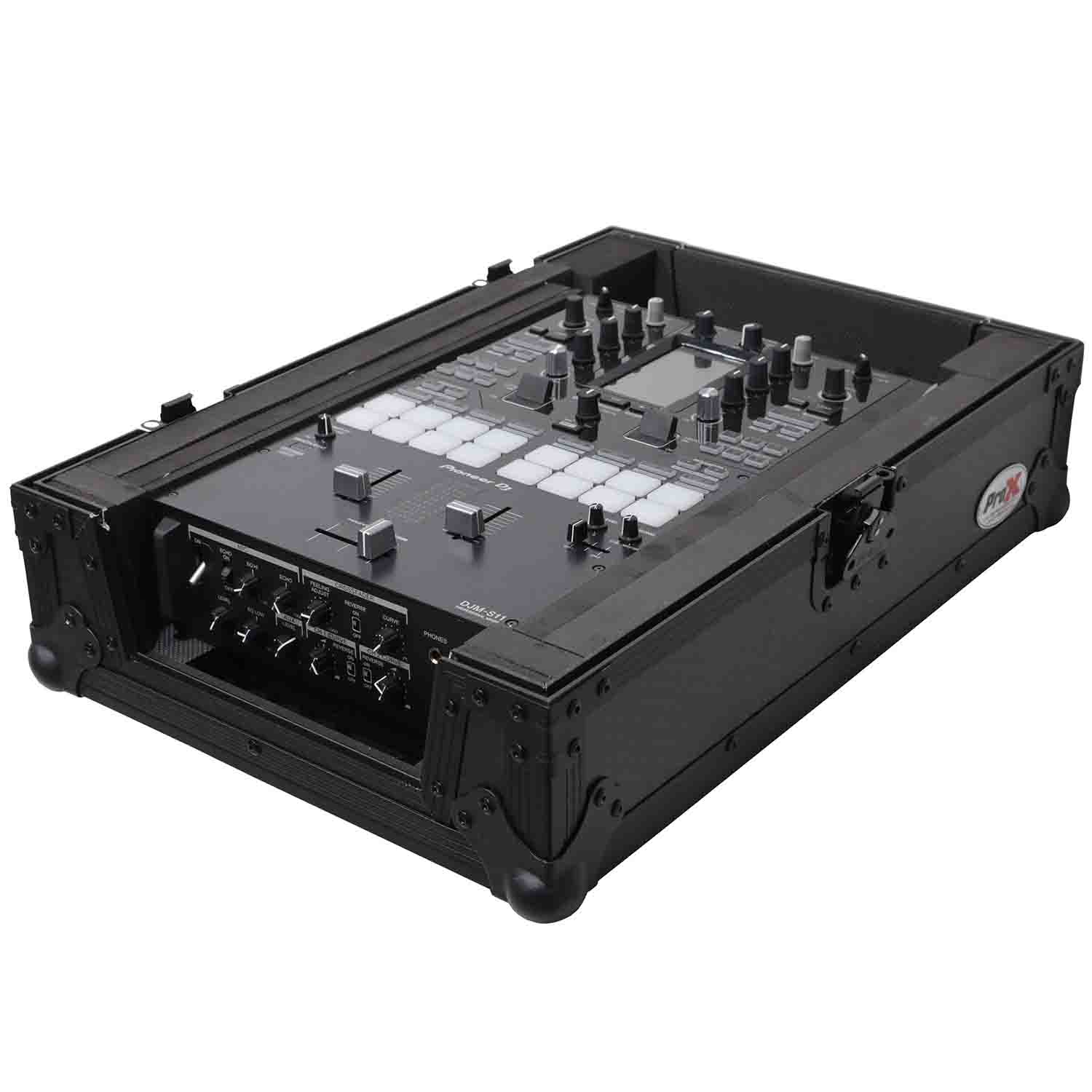 B-Stock: ProX XS-M11BL Universal Flight Case for DJ Mixers Fits Pioneer DJM S11 / Rane 70 / 72 MK2 - Hollywood DJ