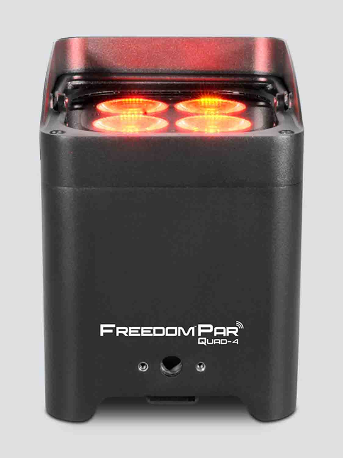 Chauvet DJ Freedom Par Quad 4 Wireless Battery LED Wash Light Effects (4 Pack)
