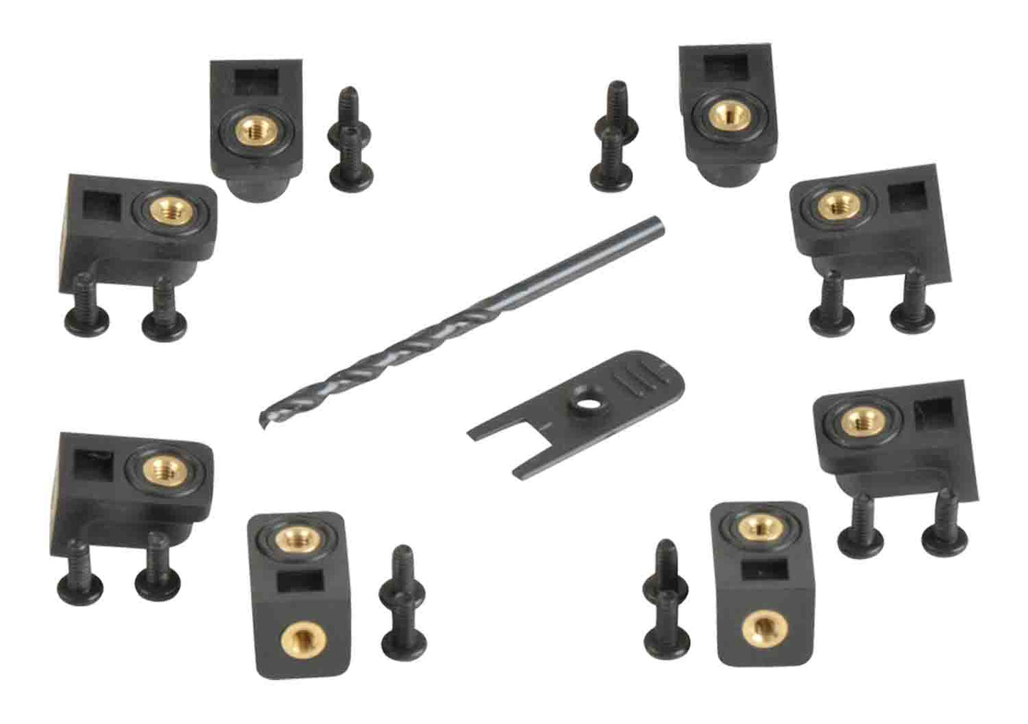 SKB Cases 3i-PMCK 3i Series Panel Mount Clip Kit - Hollywood DJ