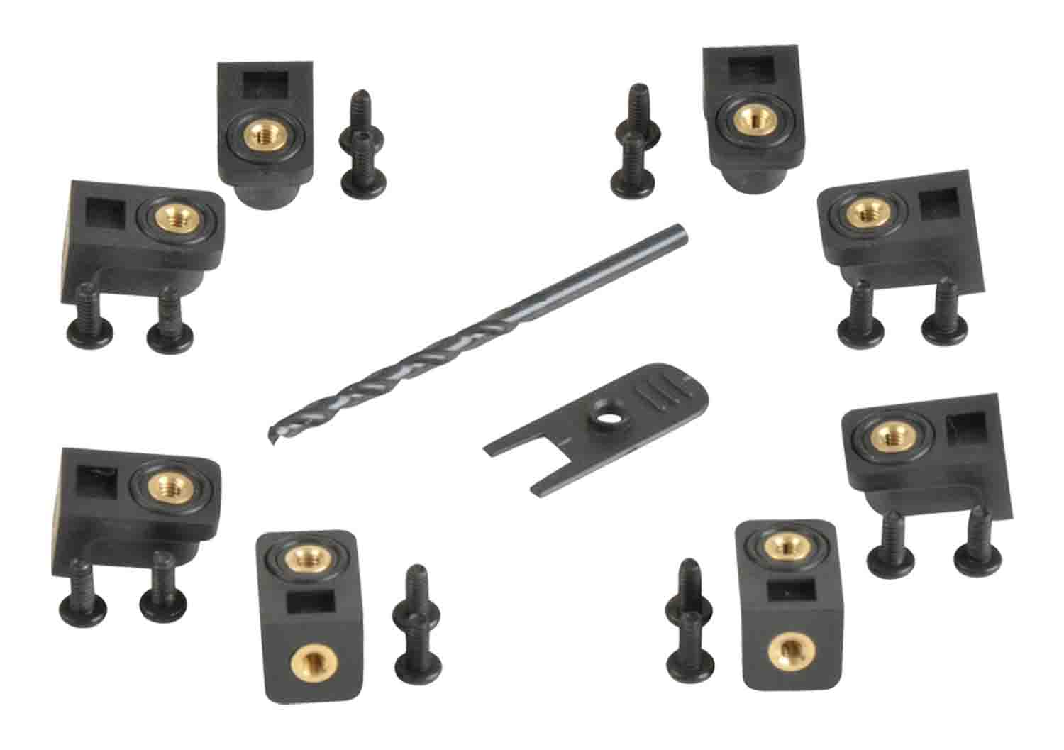 SKB Cases 3i-PMCK 3i Series Panel Mount Clip Kit - Hollywood DJ