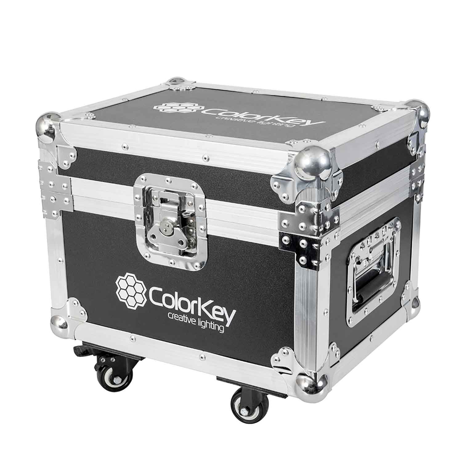 Colorkey CKU-9030 Road Case for 2-PC Dazzler FX - Hollywood DJ