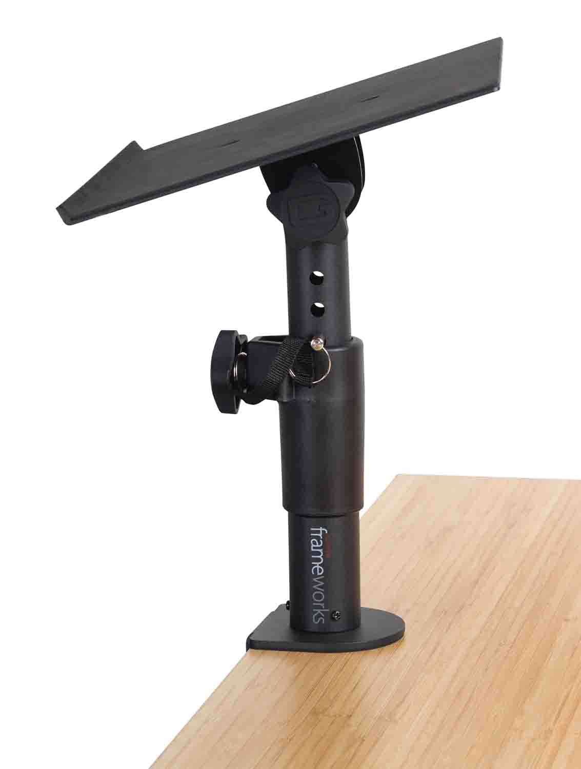 Pioneer VM-80 Studio Monitor Package with Desktop Clamp Mount - Hollywood DJ
