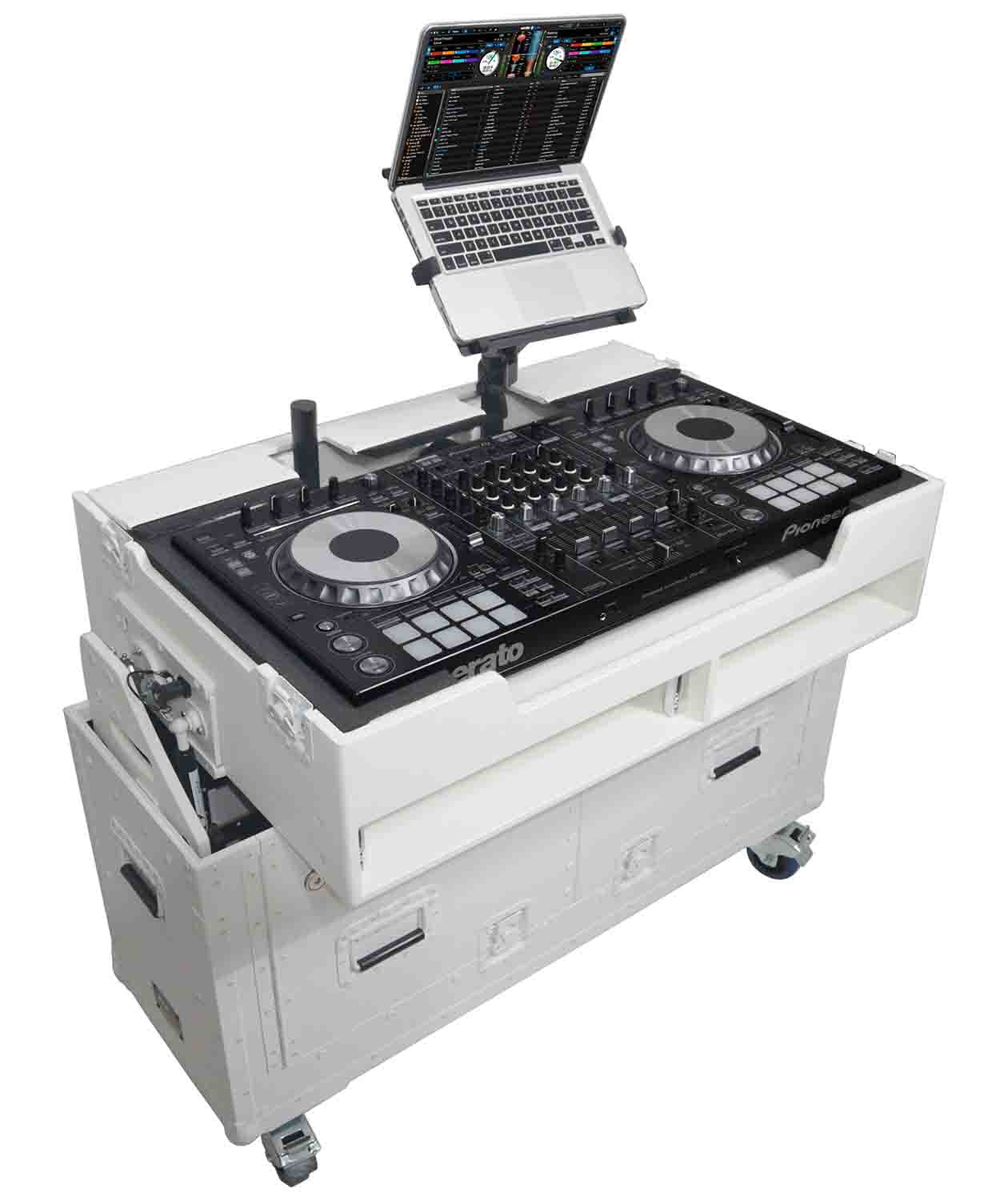 PROX XZF-UCXX WHITE Case Flip Case For XDJ-XZ DDJ-SZ, DDJ-SX, DDJ-1000 - WHITE - Hollywood DJ