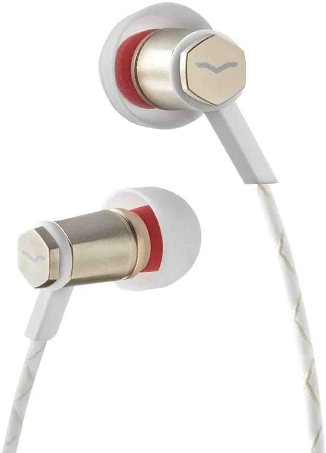 Roland FRZM-A-RGOLD Headphones with 3-Button Remote & Microphone - Rosa Gold - Hollywood DJ