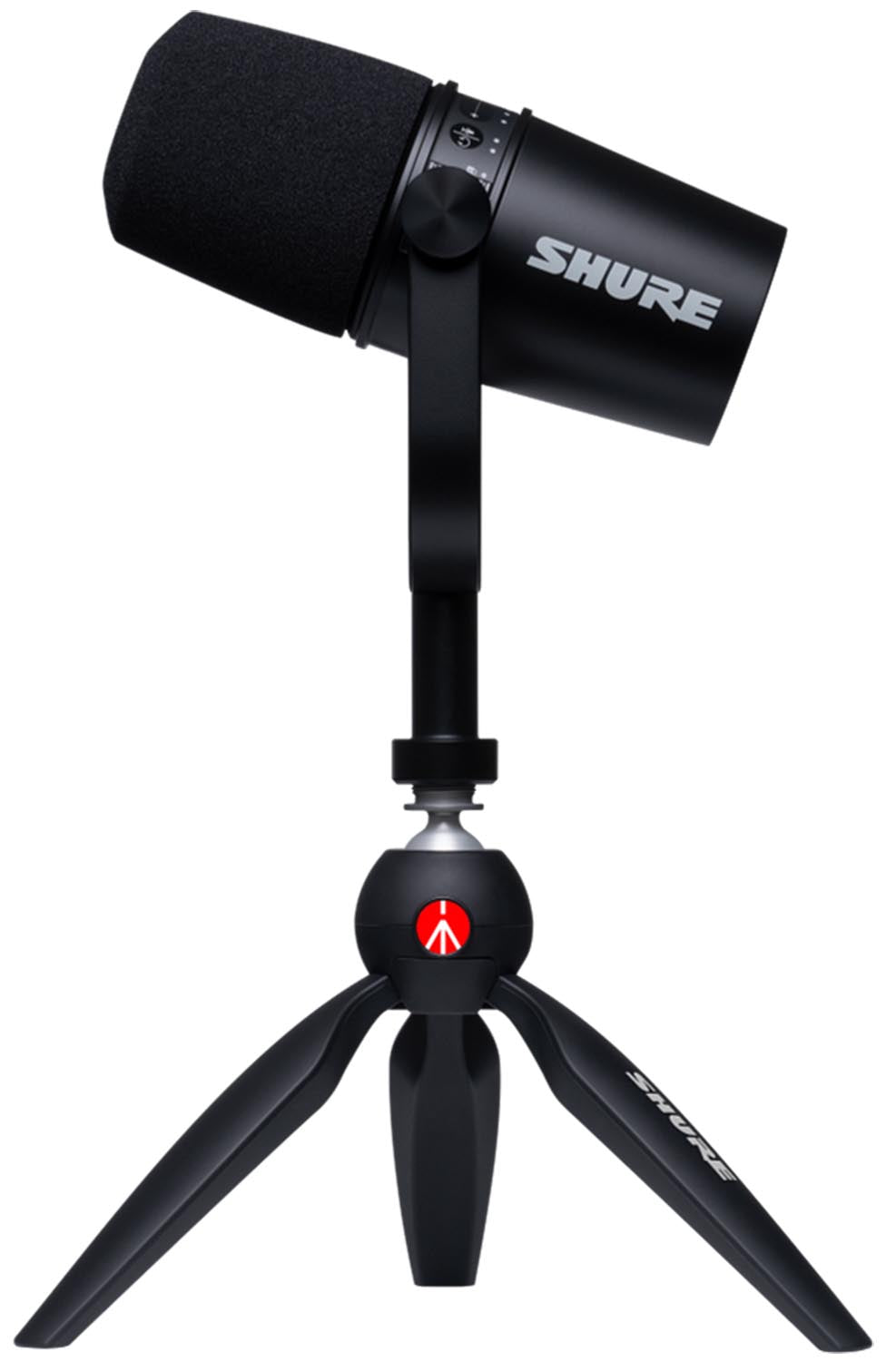 Shure MV7-K-BNDL Podcast Microphone Bundle - Black - Hollywood DJ