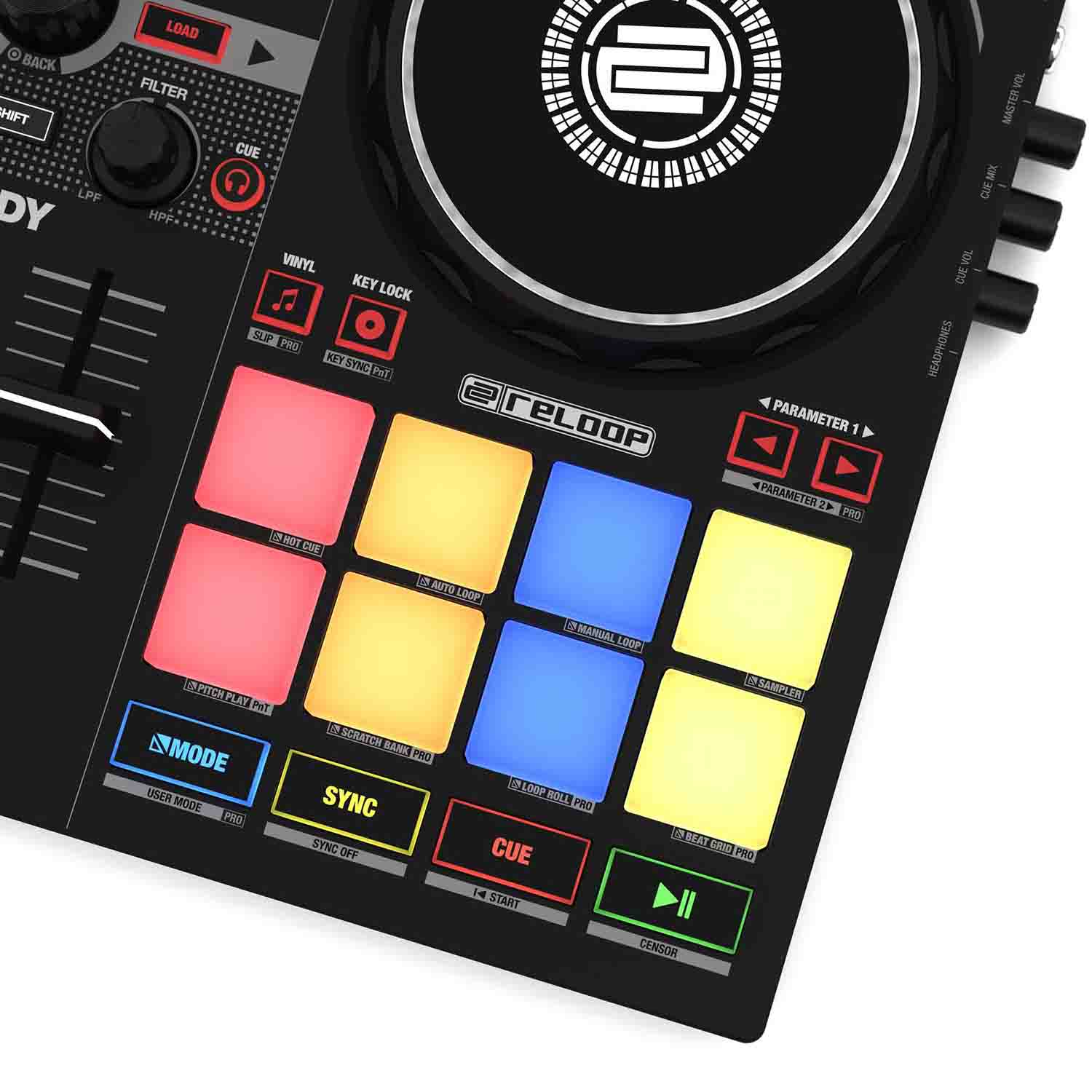 Reloop Ready 2 Channel Portable DJ Controller for Serato - Hollywood DJ