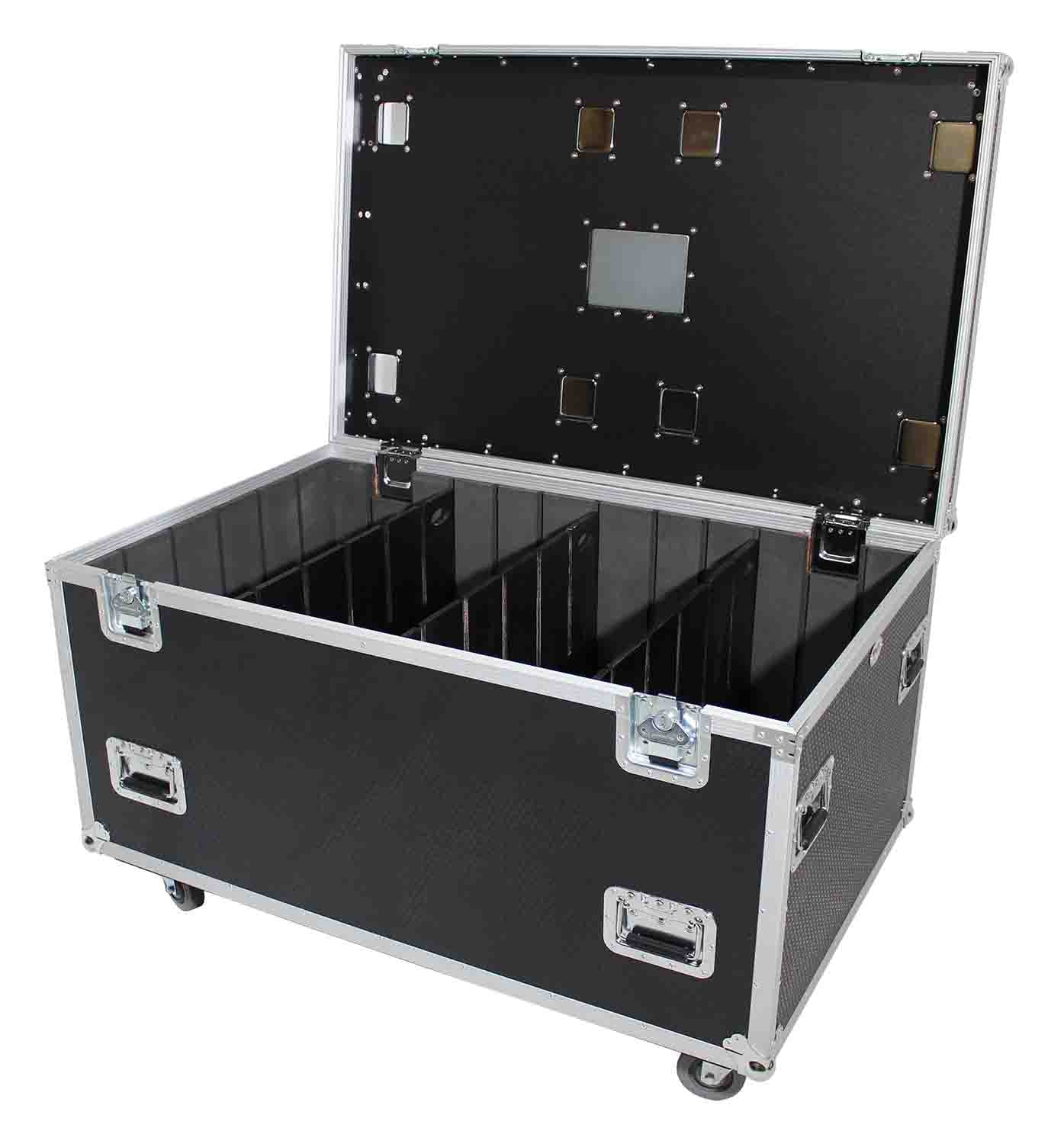 PROX XS-UTL483030W MK2 TruckPaX Heavy-Duty Truck Pack Utility Flight Case W-Divider and Tray Kit - 1/2 Inch Plywood - Hollywood DJ