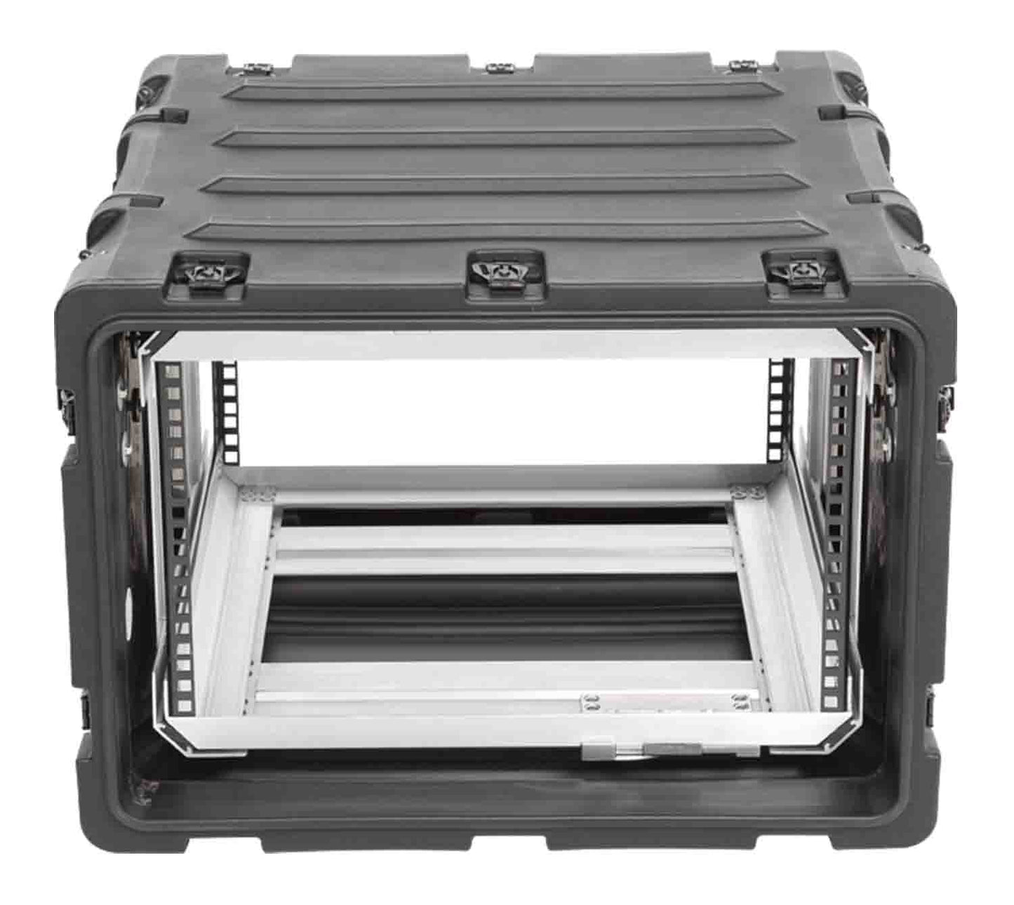 SKB Cases 3RR-6U20-22B 6U 20-inch Deep RR Series Shock Rack Case - Hollywood DJ