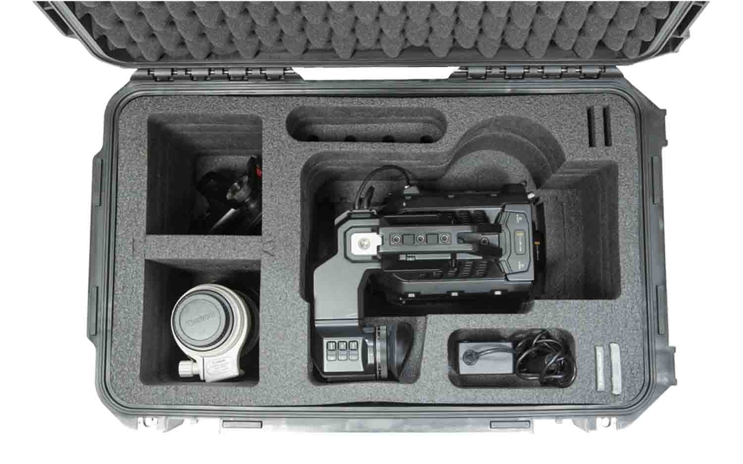 SKB Cases 3i-221312BKU iSeries Waterproof Case with Wheels for Blackmagic URSA Mini - Hollywood DJ