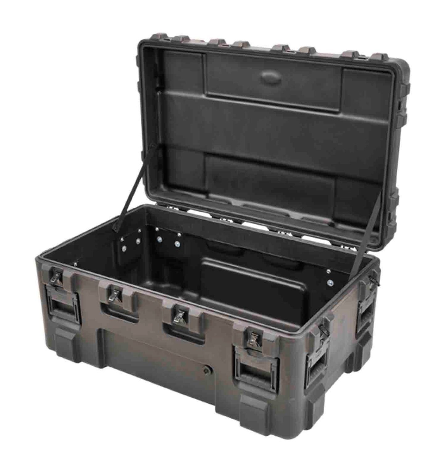 SKB Cases 3R4024-24B-E Roto-Molded Mil-Standard Utility Case with Empty Interior - Hollywood DJ