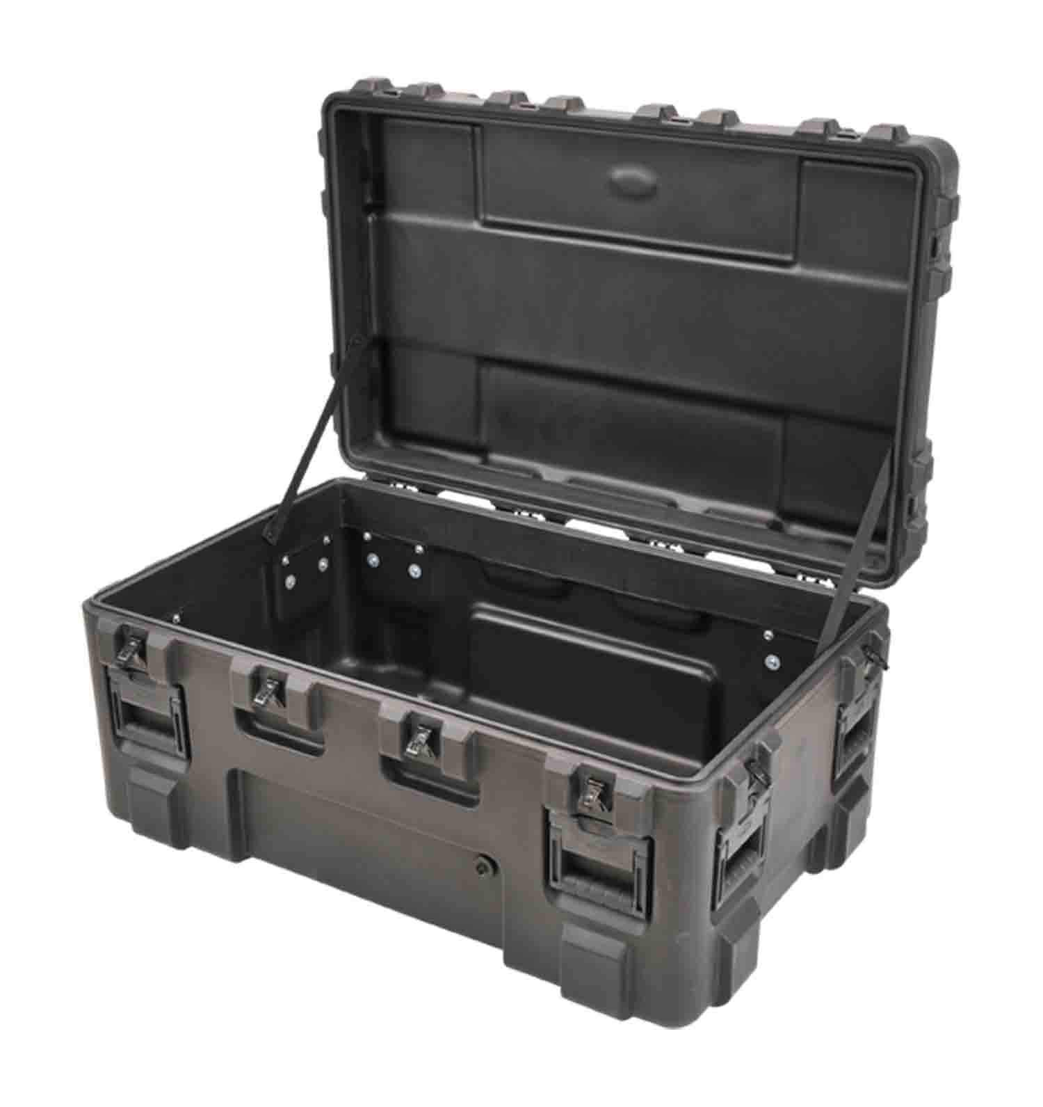 SKB Cases 3R4024-24B-E Roto-Molded Mil-Standard Utility Case with Empty Interior - Hollywood DJ