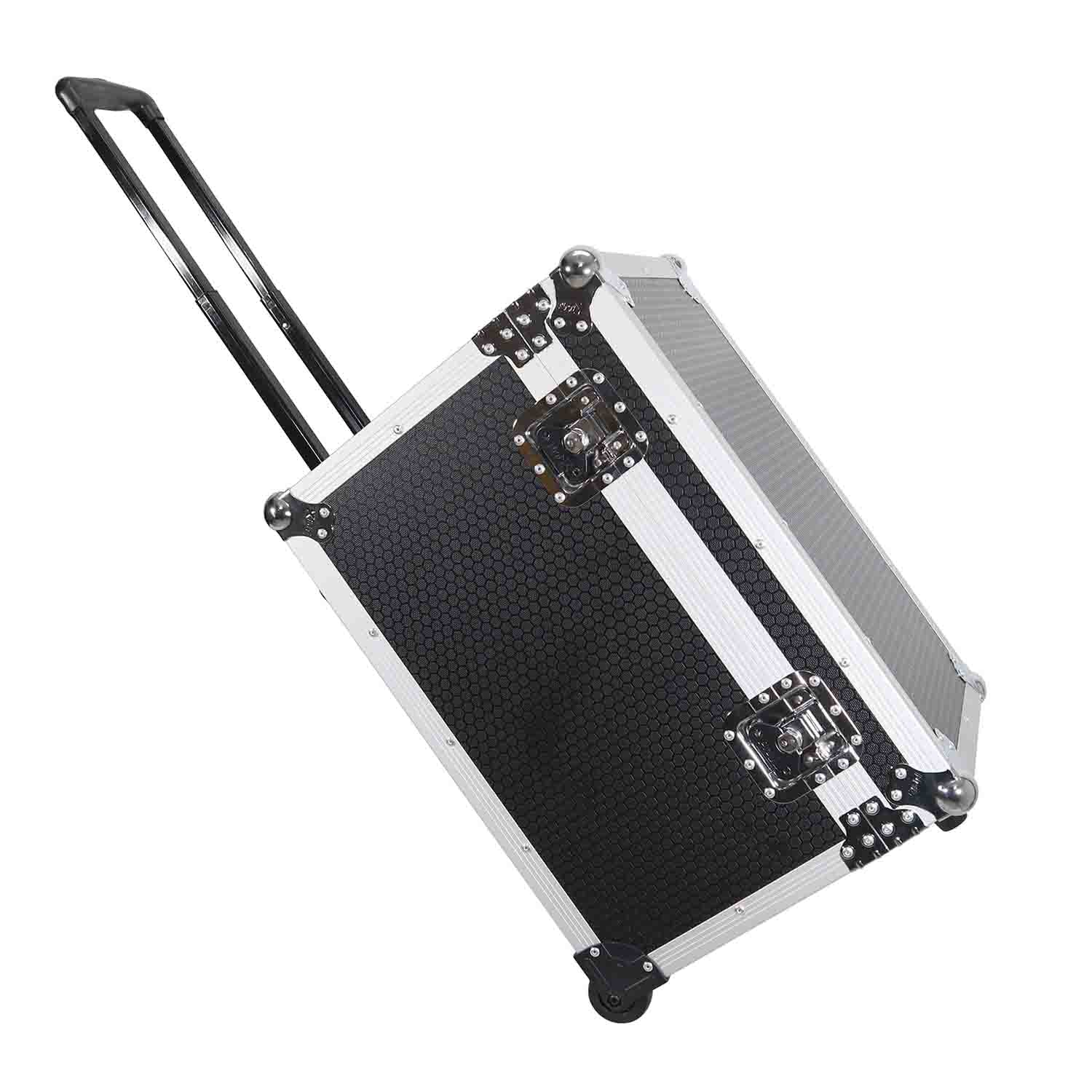 B-Stock: ProX T-UTIHW MK2 Roll-Away Utility Case with Retractable Handle and Low-Profile Recessed Wheels - Hollywood DJ