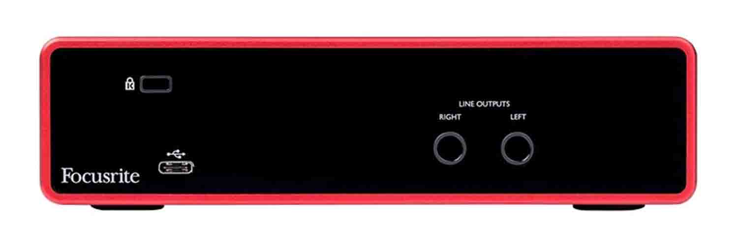 Focusrite Scarlett 2i2 3rd Gen 2x2 USB Audio Interface - Hollywood DJ