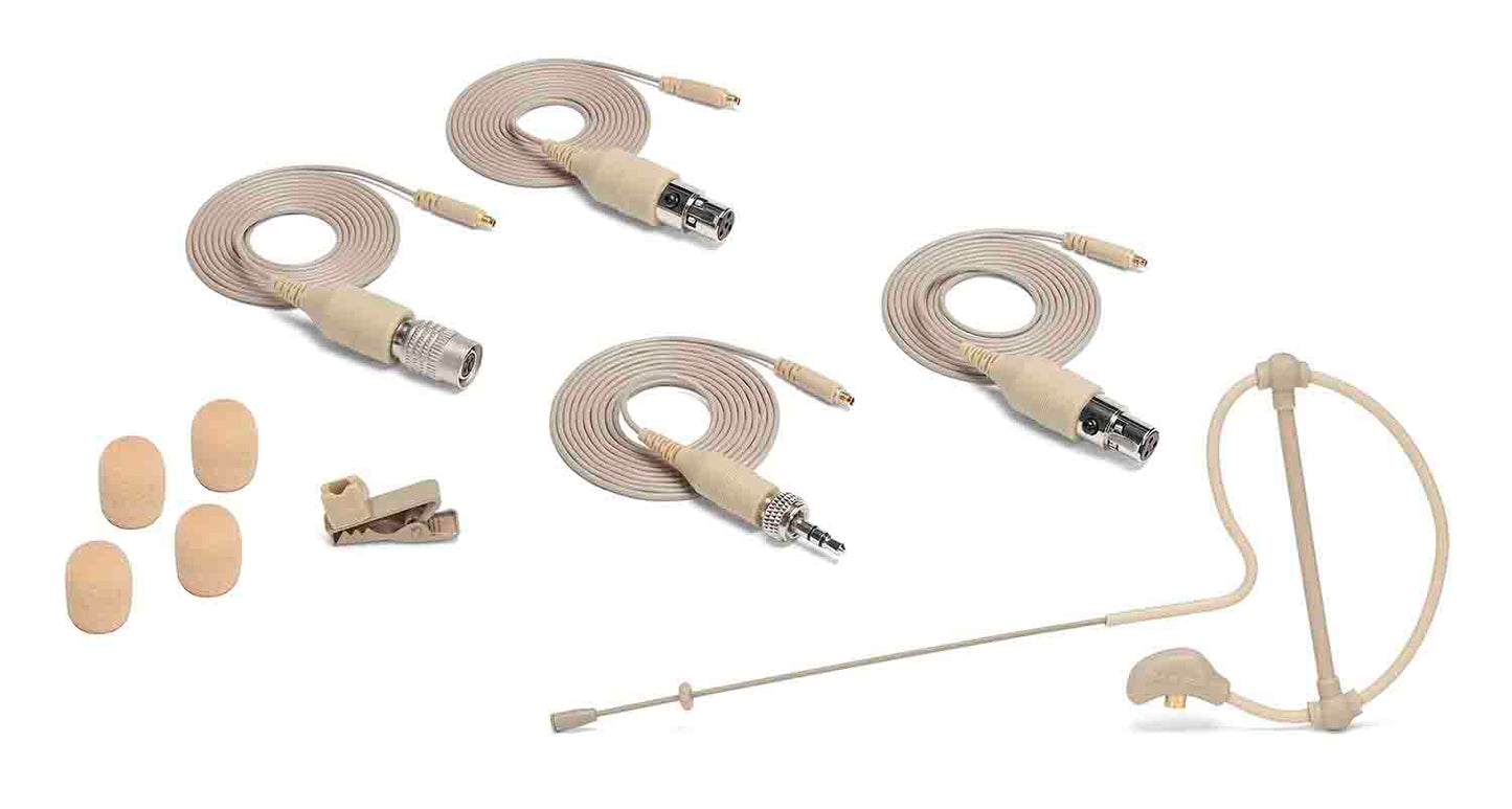 Samson SE50X Omnidirectional Ear Set Microphone for Wireless Transmitters - Hollywood DJ