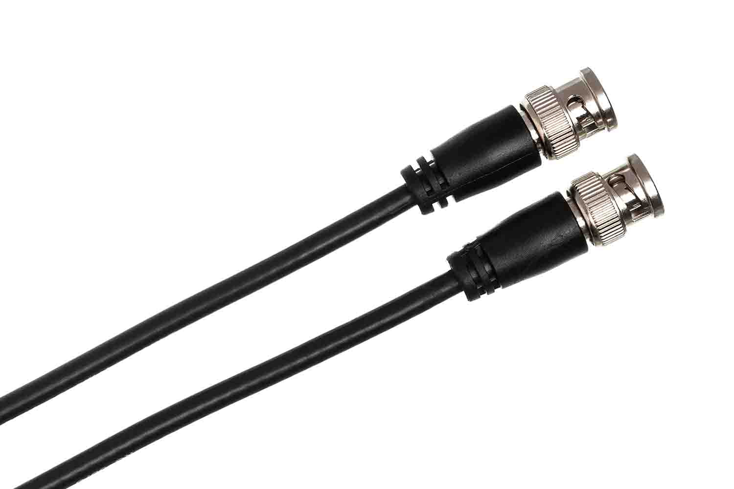 Hosa 50-ohm RG-58/U BNC to BNC Coax Cable - Hollywood DJ