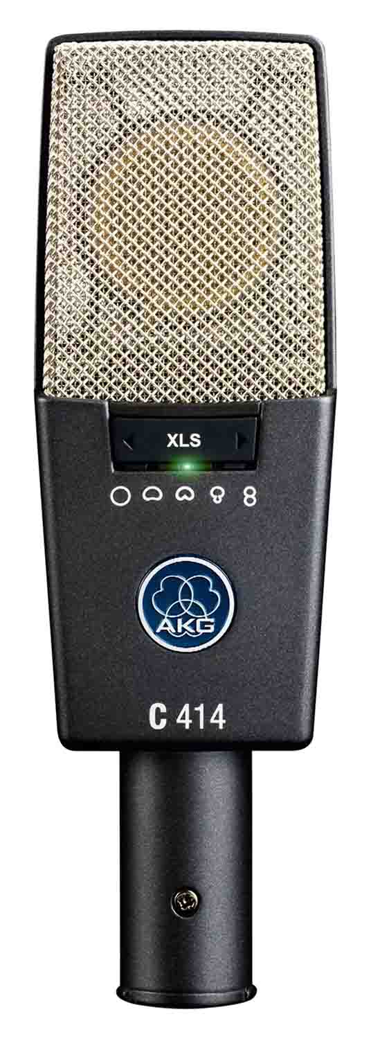 AKG C414 XLS Large-Diaphragm Multipattern Condenser Microphone - Hollywood DJ