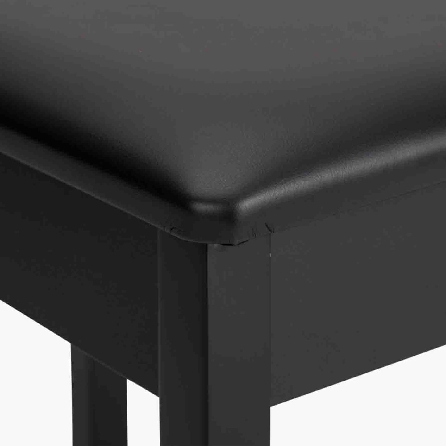 OnStage KB8902B Flip-Top Piano Bench with Music Compartment (Black) - Hollywood DJ
