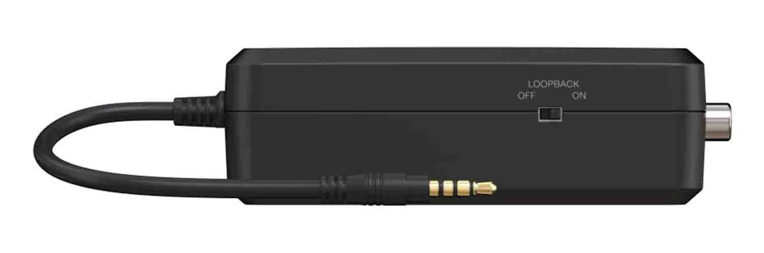 IK Multimedia iRig Stream Solo Ultracompact 3x1 TRRS Audio Interface for Smartphones and Tablets - Hollywood DJ