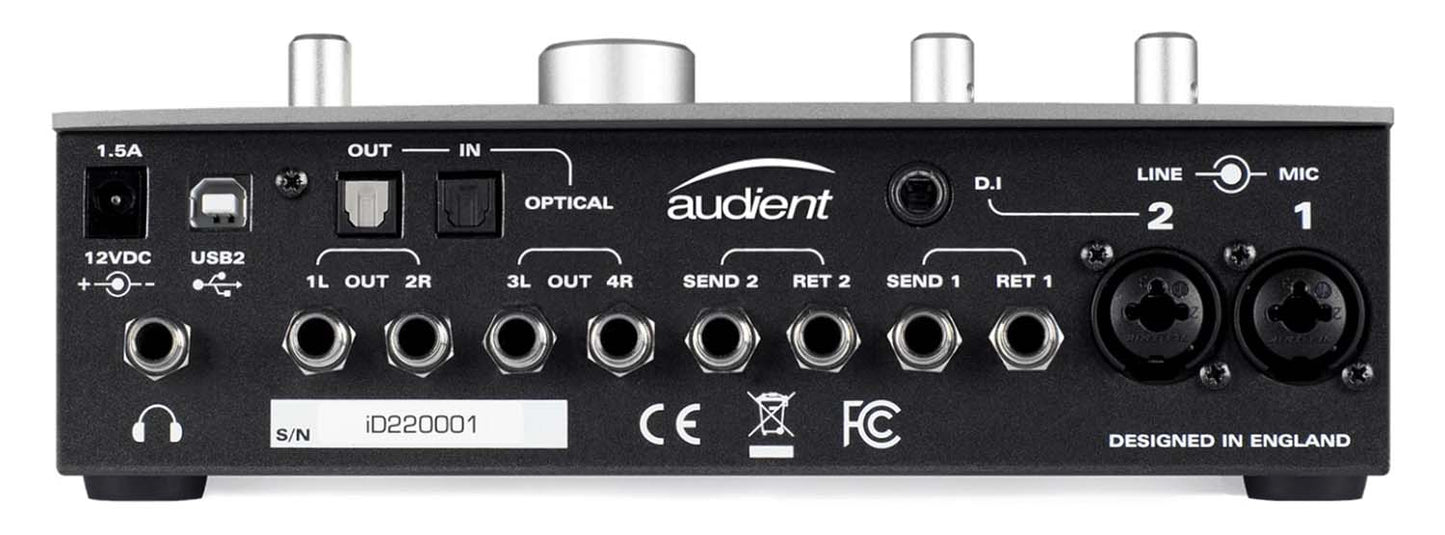 Audient iD22 USB Audio Interface - Hollywood DJ