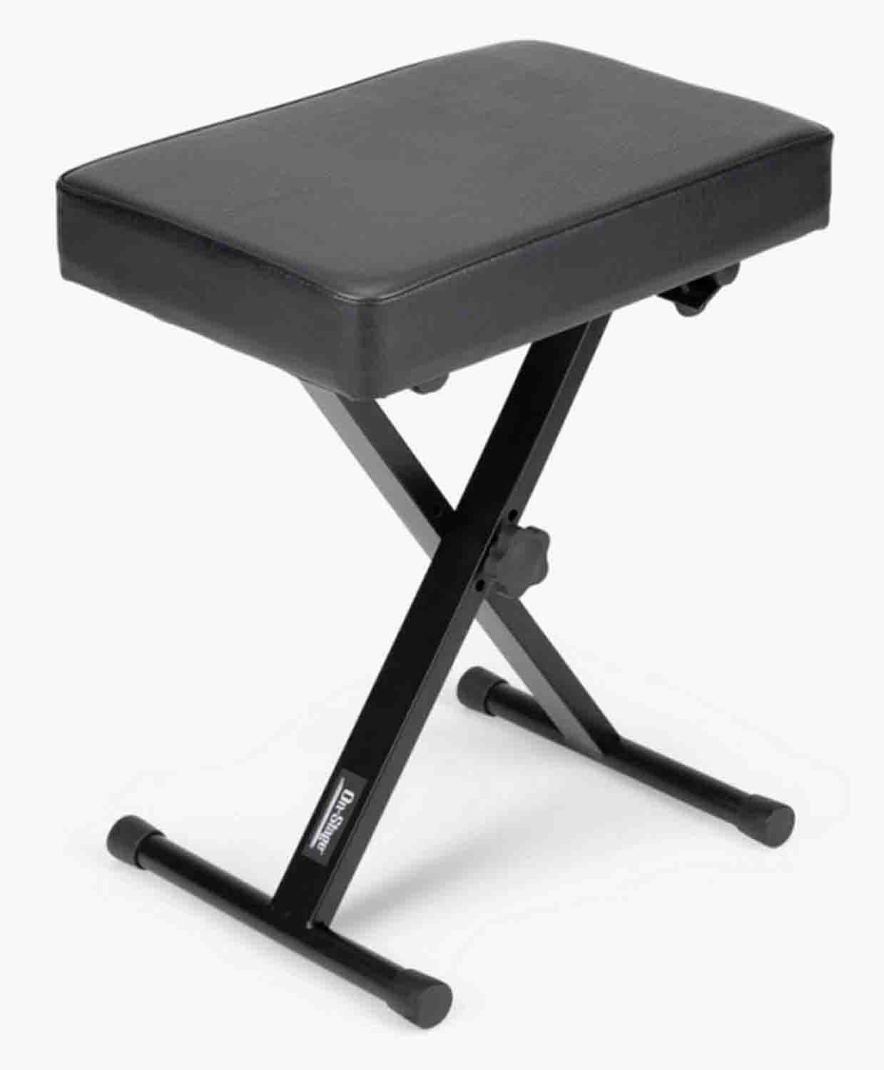 OnStage KT7800 Three-Position X-Style Keyboard Bench - Hollywood DJ