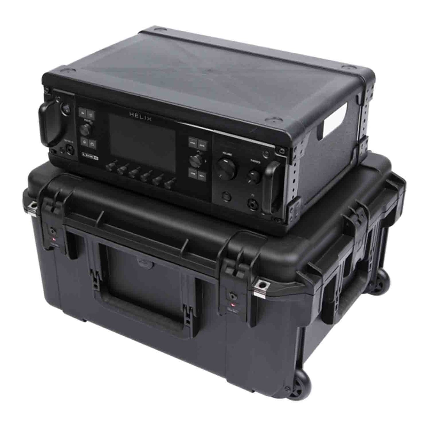 SKB Cases 3i-2217M103U 3U iSeries Injection Molded Fly Rack Case - Hollywood DJ