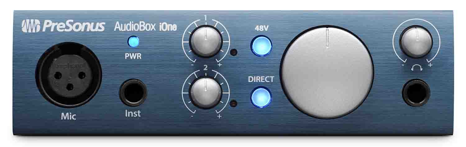 PreSonus AUDIOBOX IONE USB/iPad Audio Interface for Guitarists and Songwriters - Hollywood DJ