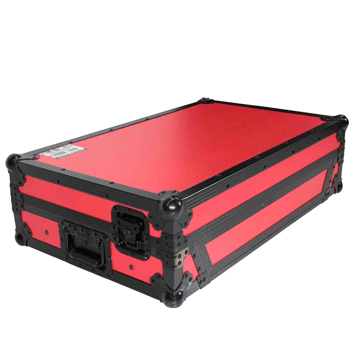ProX XS-DDJ1000WLTRB DJ Flight Case for Pioneer DDJ-1000 & DDJ-1000 SRT Digital Controller - Black on Red - Hollywood DJ
