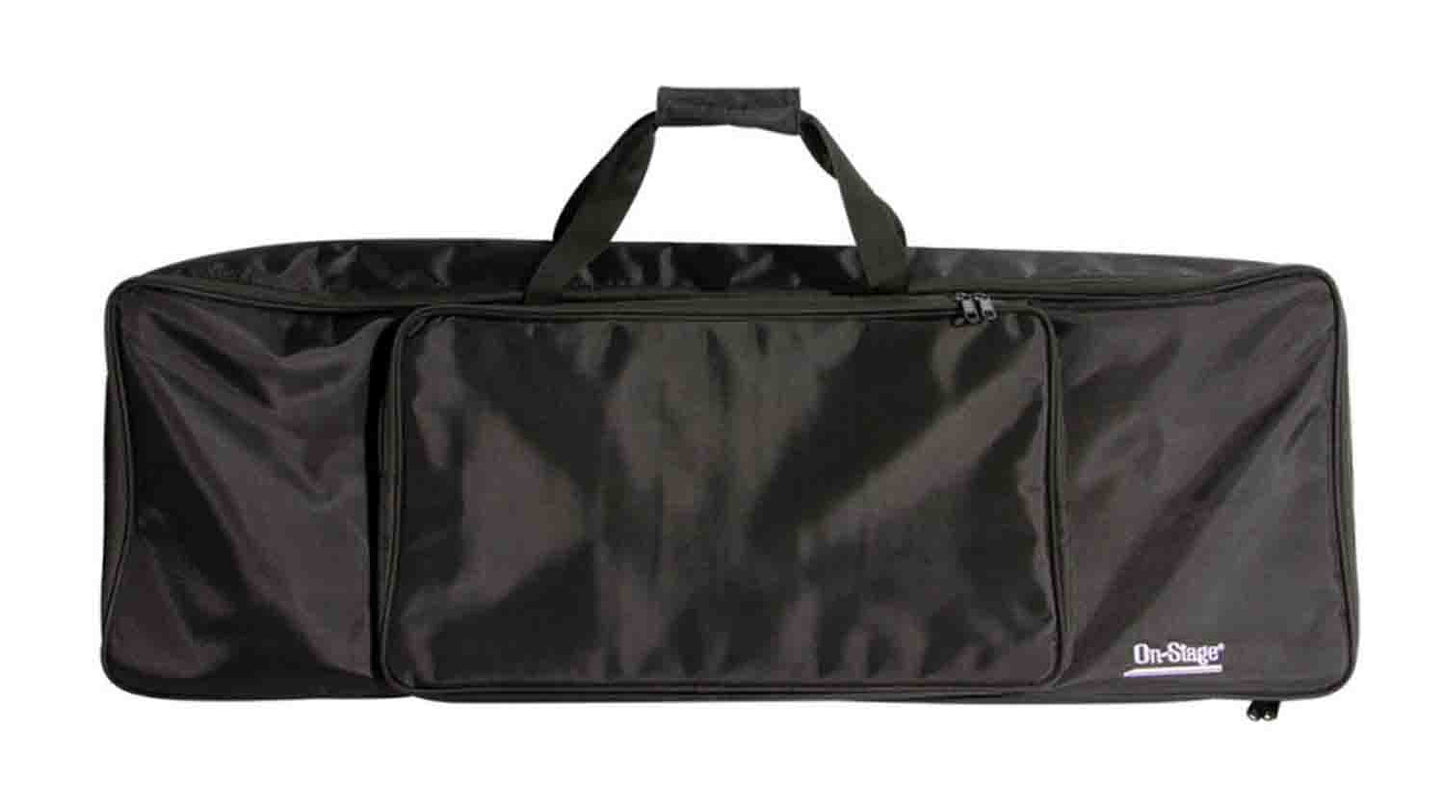 Onstage KPK1061 Single-X Keyboard Bundle with 61-Keyboard Bag, Stand, Bench, and Pedal - Hollywood DJ