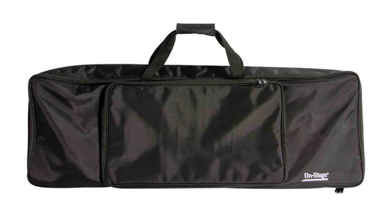 Onstage KPK1061 Single-X Keyboard Bundle with 61-Keyboard Bag, Stand, Bench, and Pedal - Hollywood DJ