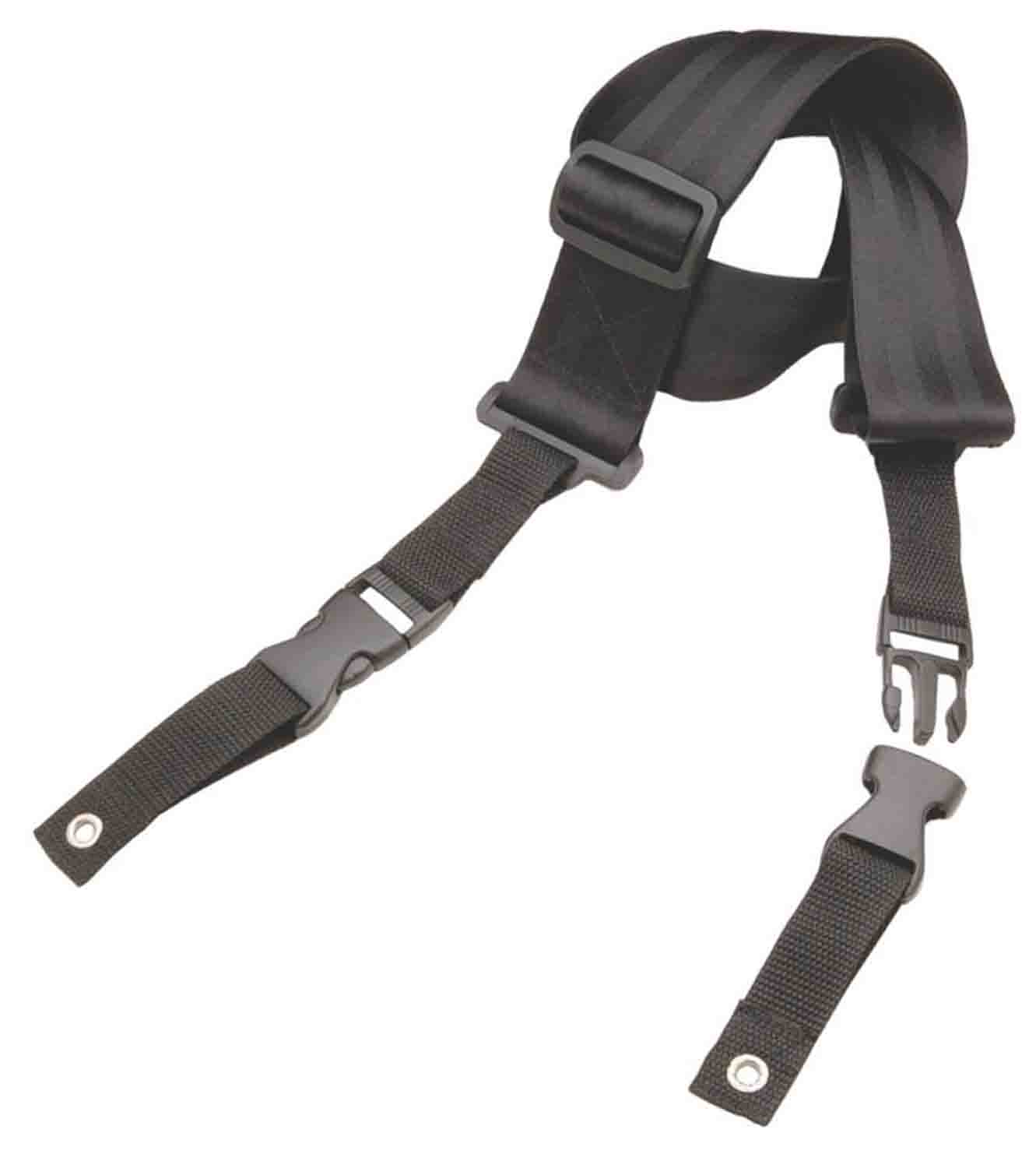 On Stage GSA10WT Guitar Strap with Leather Ends - Hollywood DJ