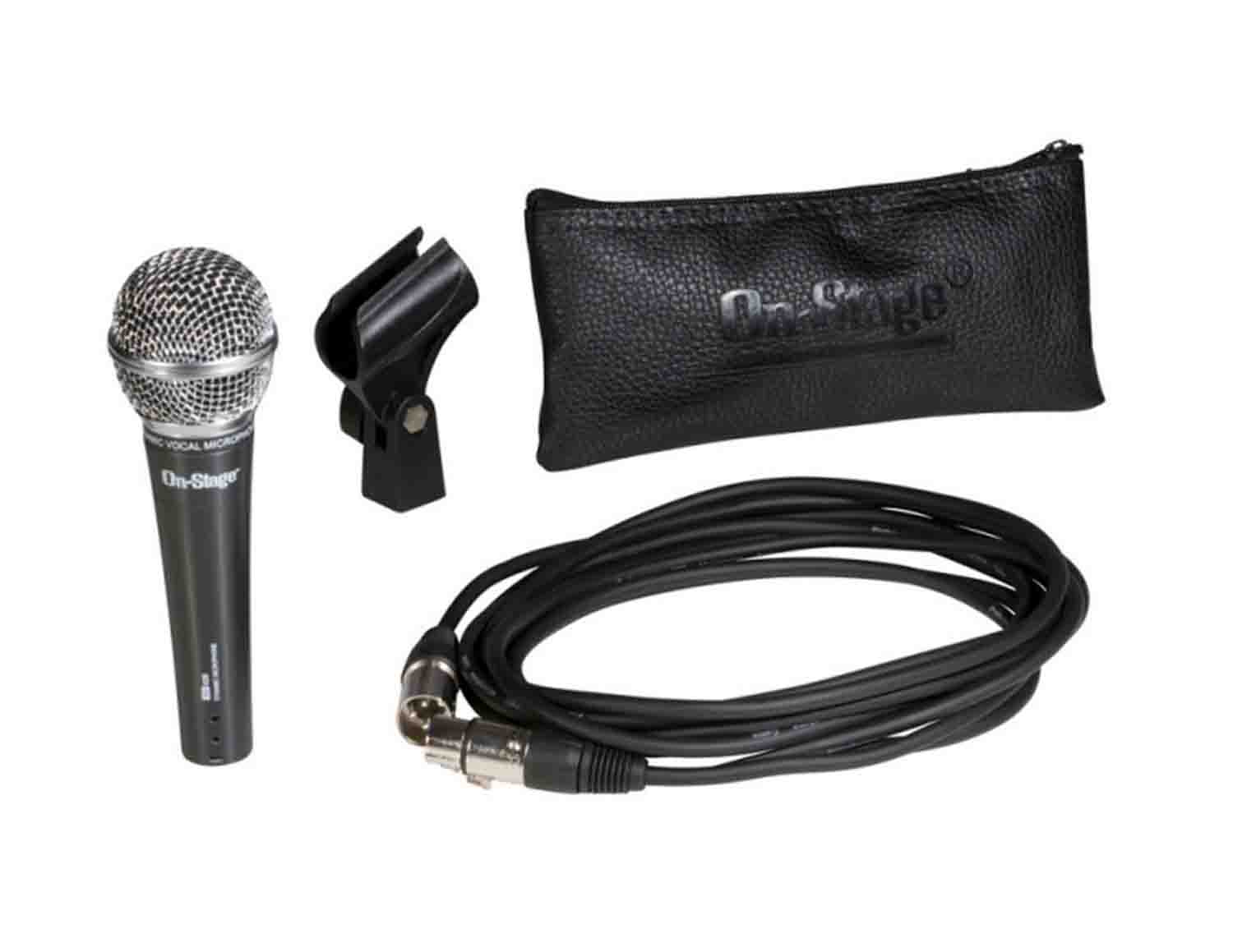 Onstage AS4V2 Dynamic Handheld Microphone - Hollywood DJ