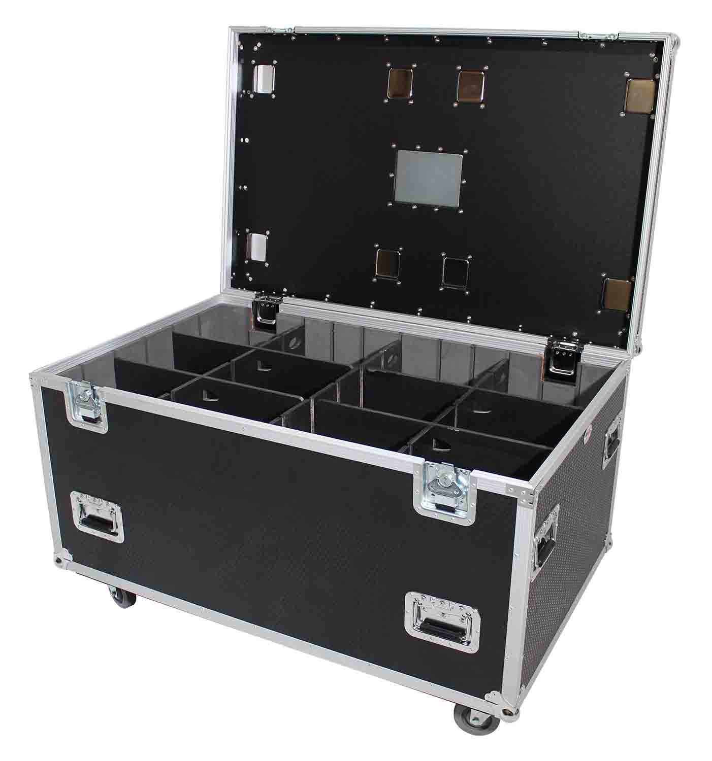 PROX XS-UTL483030W MK2 TruckPaX Heavy-Duty Truck Pack Utility Flight Case W-Divider and Tray Kit - 1/2 Inch Plywood - Hollywood DJ