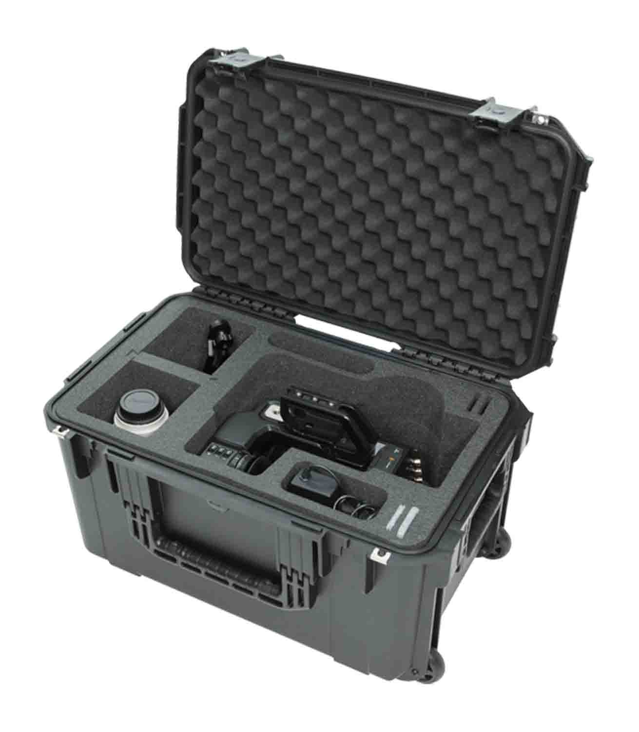 SKB Cases 3i-221312BKU iSeries Waterproof Case with Wheels for Blackmagic URSA Mini - Hollywood DJ