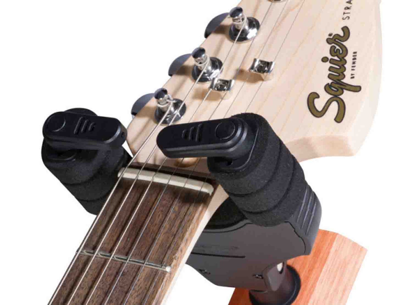 Onstage GS8730 Wood Locking Guitar Hanger - Hollywood DJ