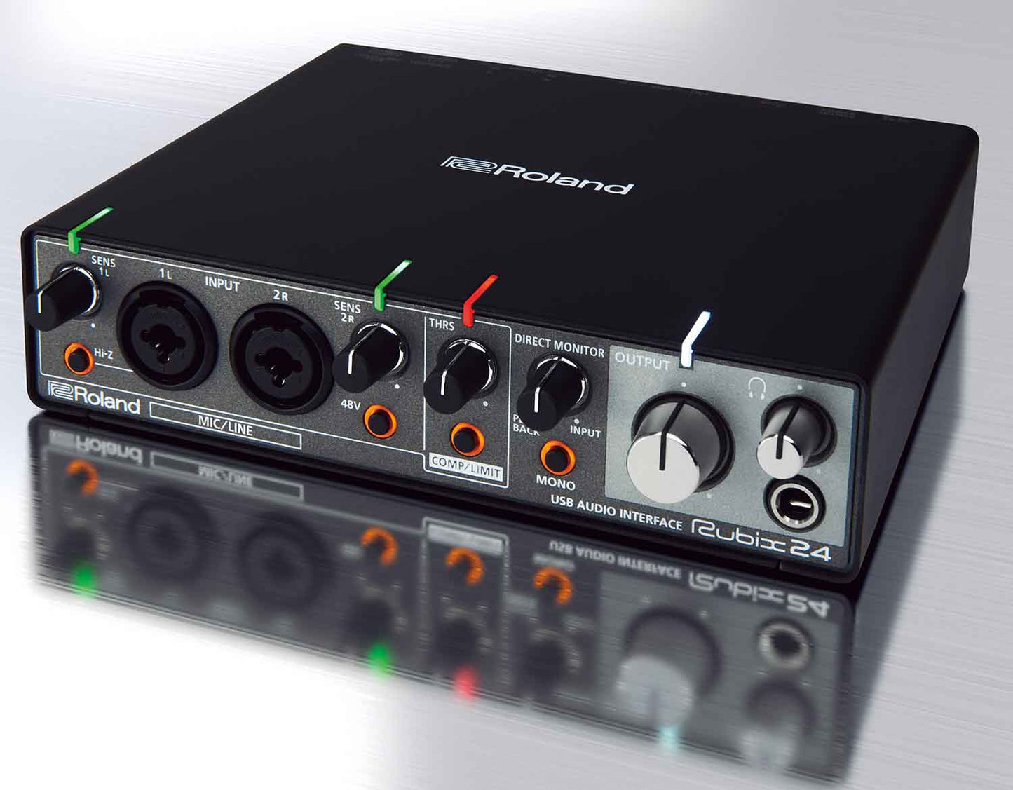 ROLAND RUBIX24 2x4 USB Audio Interface for Mac, Pc and iPad - Hollywood DJ