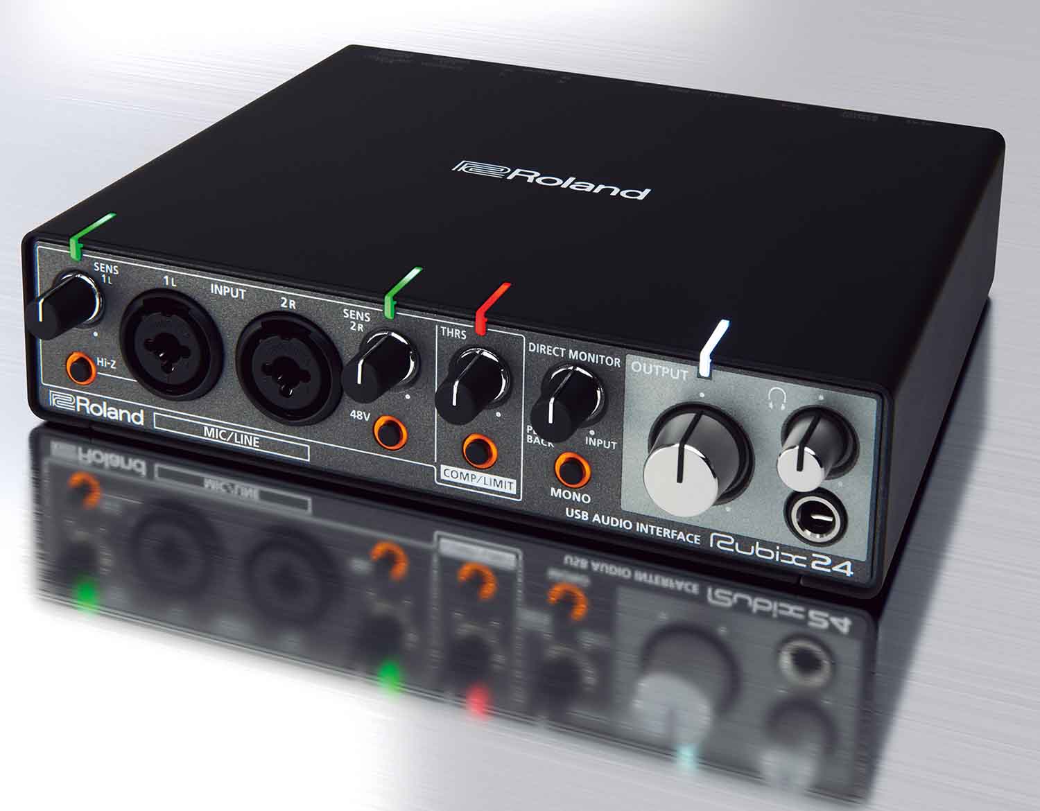 ROLAND RUBIX24 2x4 USB Audio Interface for Mac, Pc and iPad - Hollywood DJ