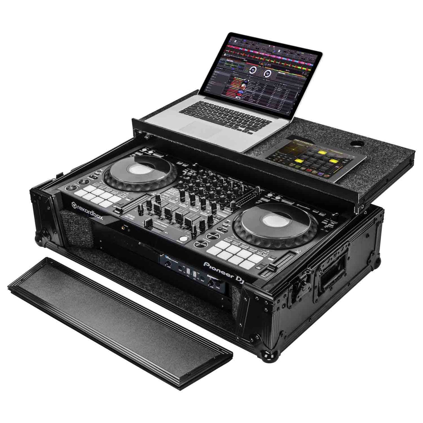 Odyssey FZGSDDJ1000W2BL. Black Label Case for Pioneer DDJ-1000 or DDJ-1000SRT Controller - Hollywood DJ