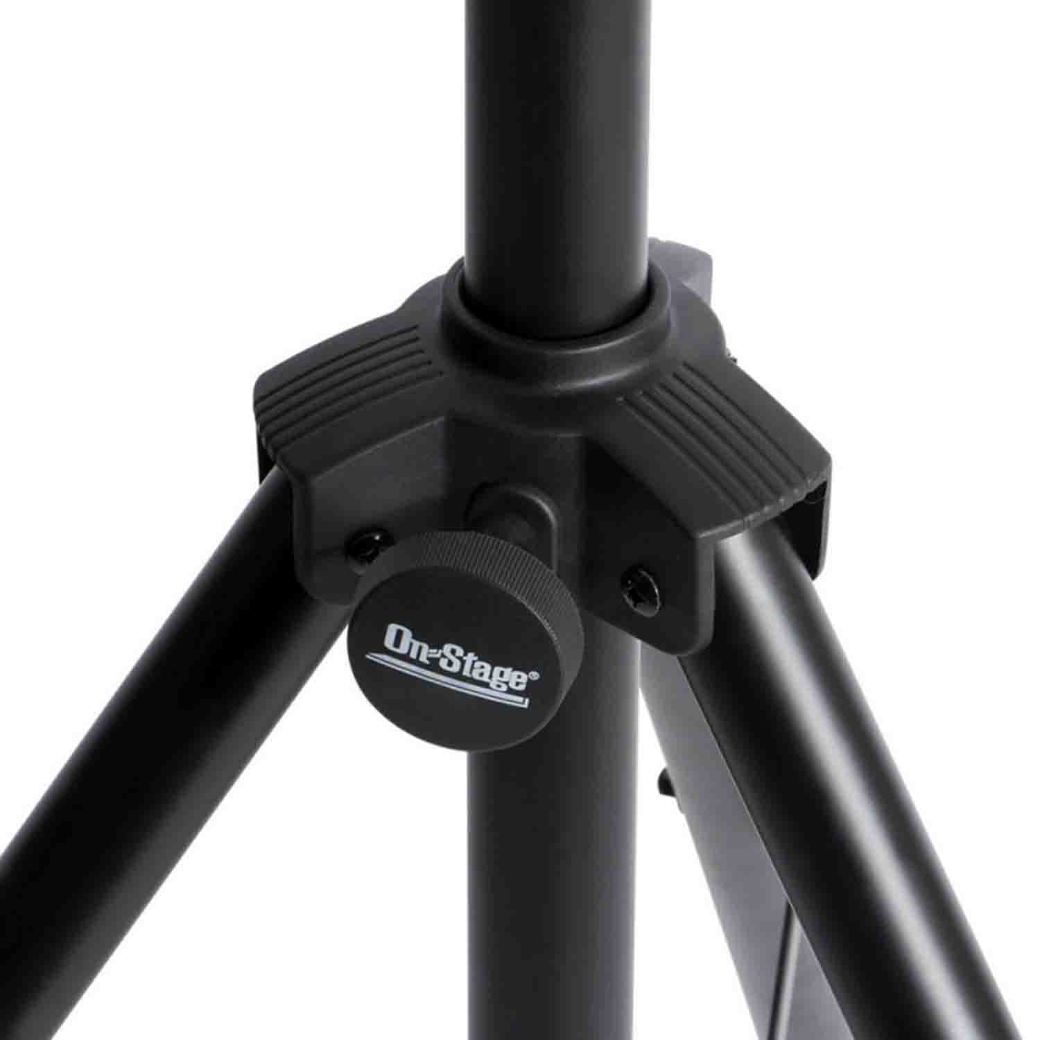 On Stage SS8800B+ Power Crank-Up Speaker Stand - Hollywood DJ