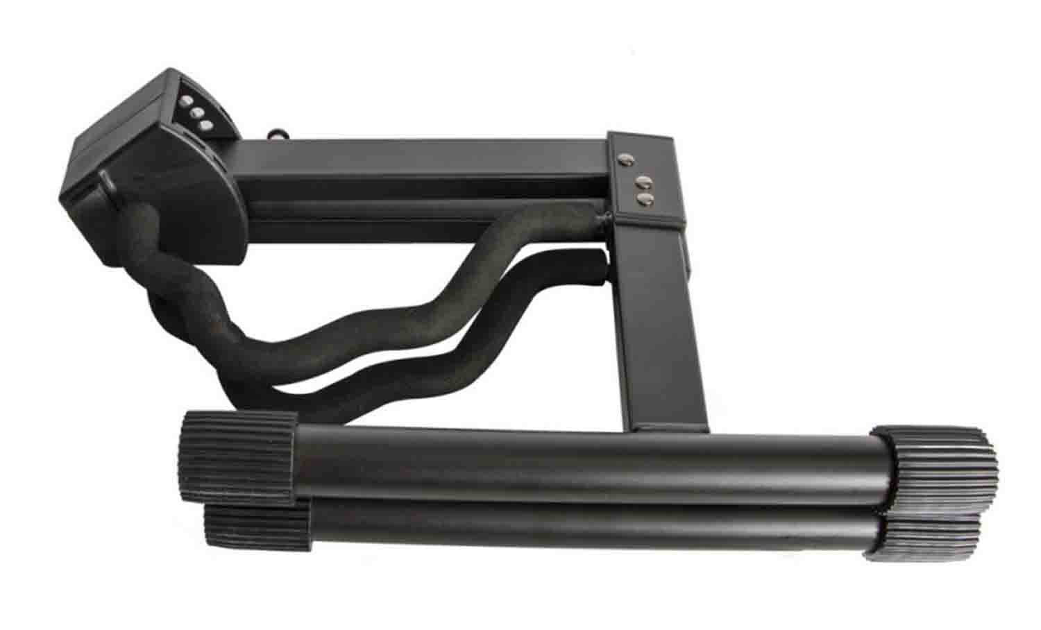 Onstage GS7364 Collapsible A-Frame Guitar Stand - Black - Hollywood DJ