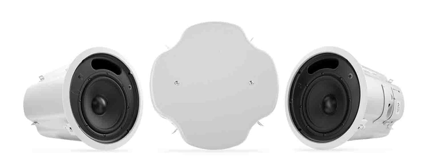 QSC AD-C81TW-WH Ceiling Mount Subwoofer System - White - Hollywood DJ
