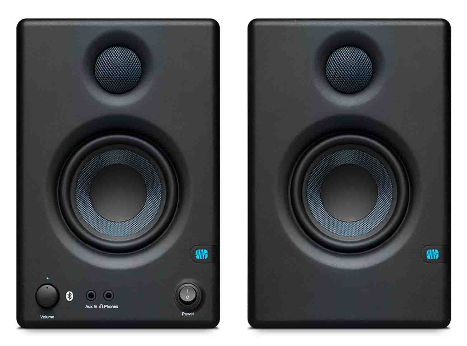 PreSonus ERIS E3.5 BT, 3.5" Active Media Reference Monitors with Bluetooth - Hollywood DJ