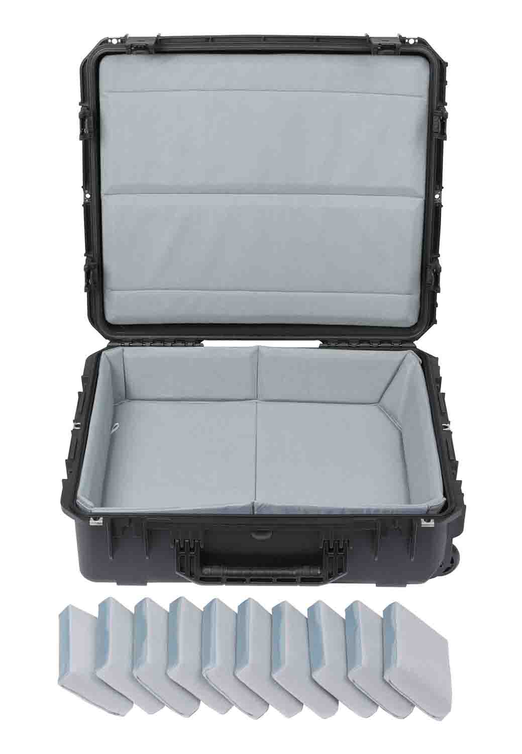 SKB Cases 3i-2421-7LT, iSeries 2421-7 Waterproof Case with Think Tank Padded Liner - Black - Hollywood DJ
