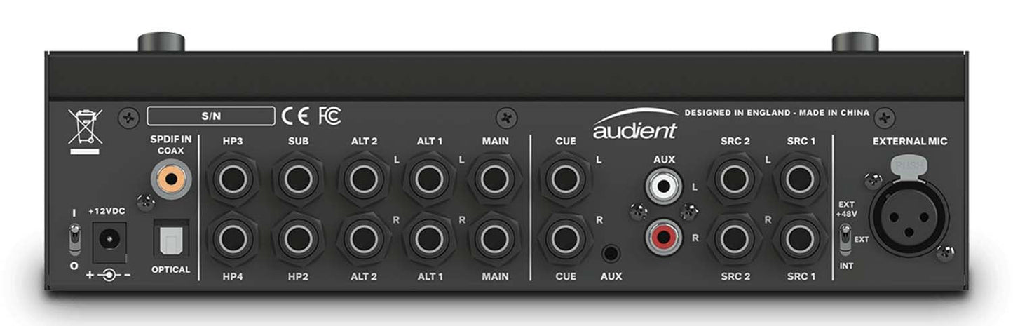 Audient NERO Desktop Monitor Controller - Hollywood DJ