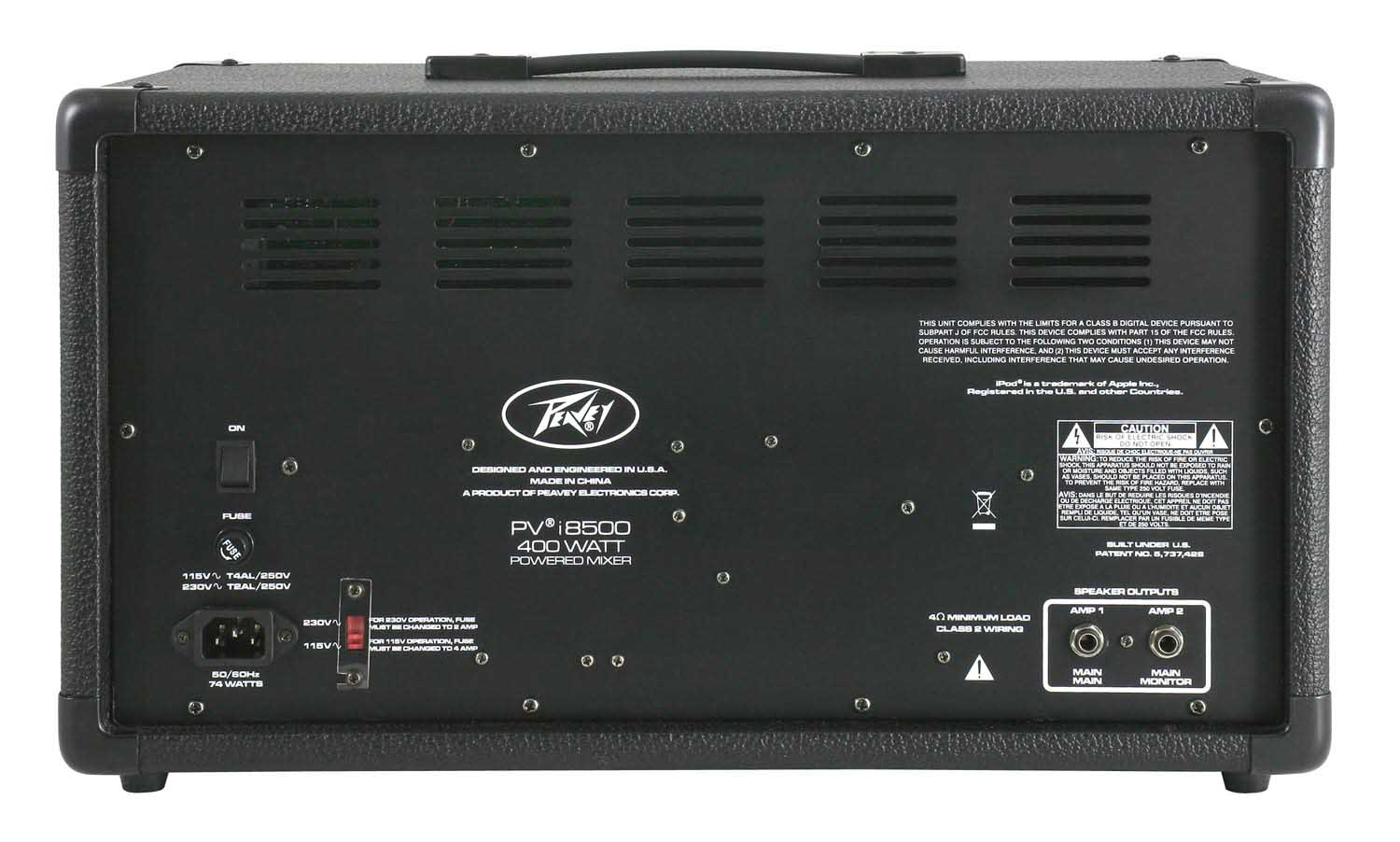 Peavey PVI8500 All In One 8-Channel Powered Mixer - Hollywood DJ