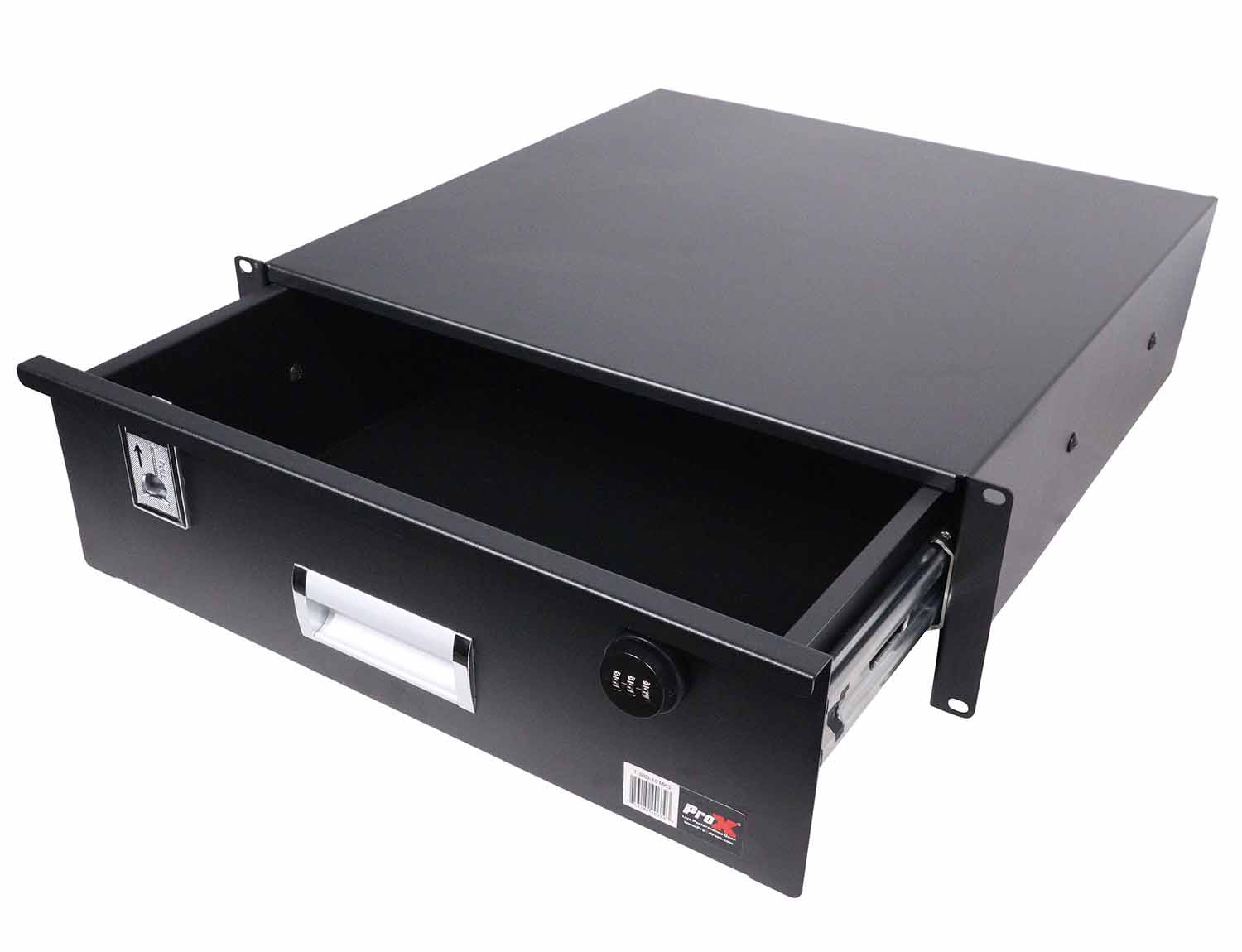ProX T-3RD-18 MK3, 18" Deep Heavy Duty 3U Space Rack Drawer - Hollywood DJ