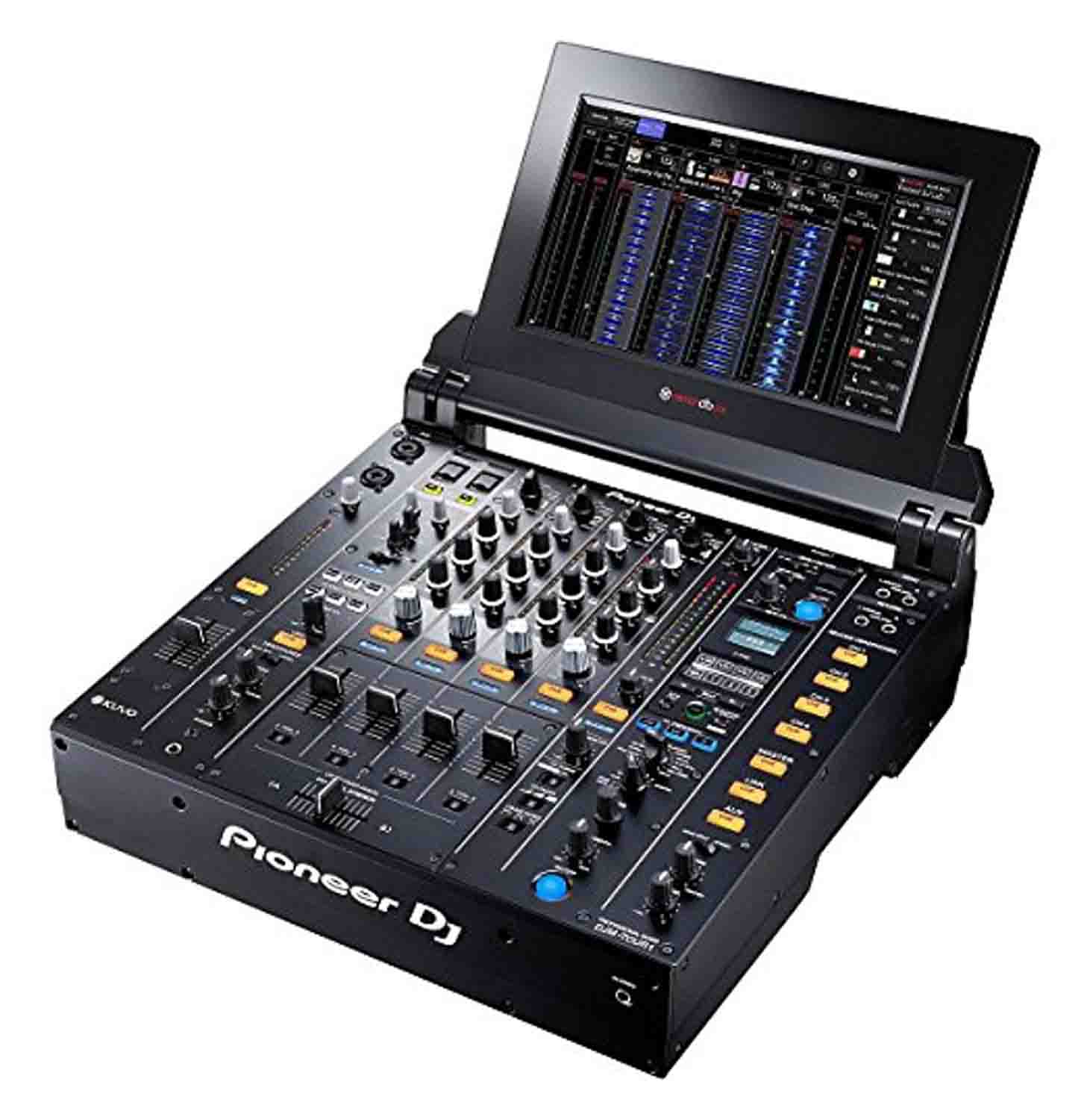 Pioneer DJ DJM-TOUR1 Tour System 4-Channel Digital Mixer with Foldout Touch Screen - Hollywood DJ