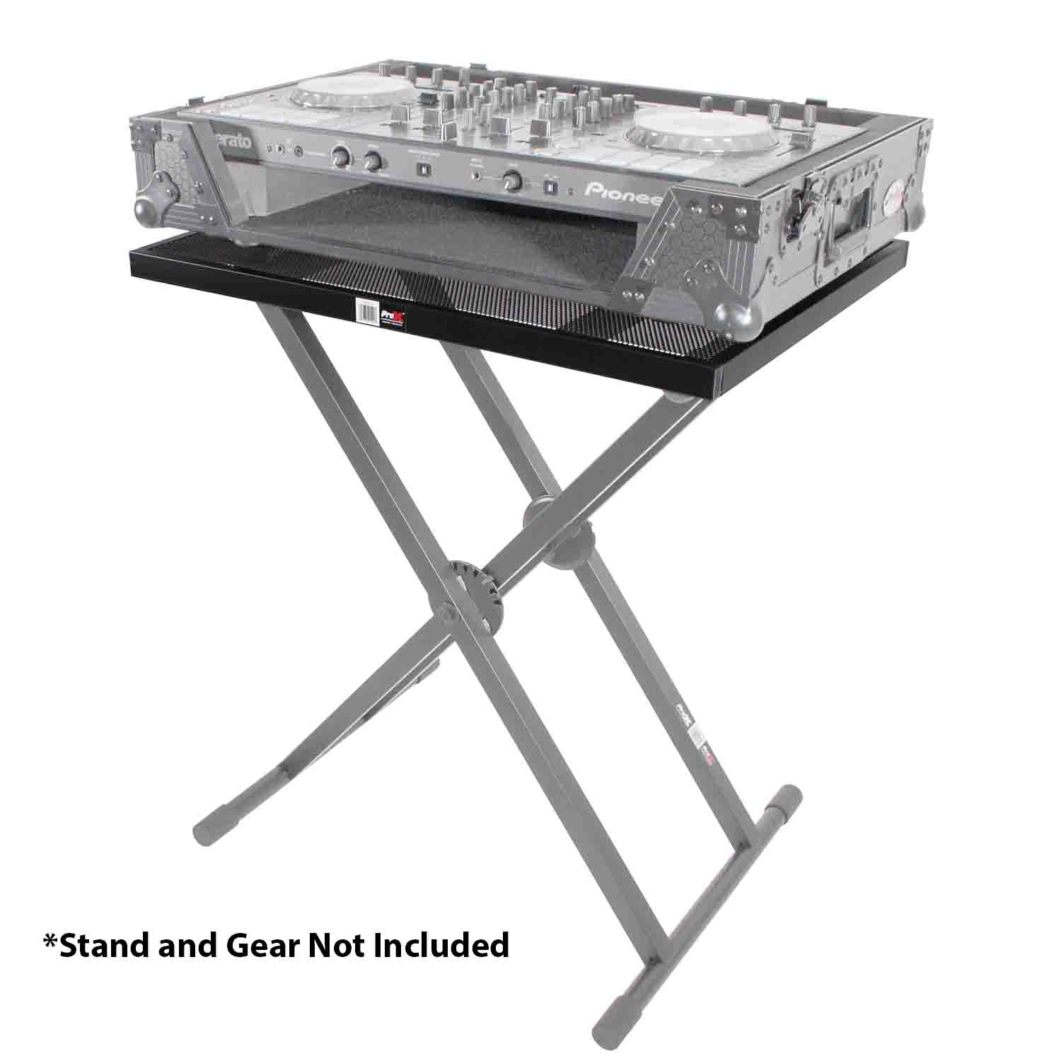 B-Stock: ProX T-KSTU DJ Table Topper for Keyboard Stand (Stand Not Included) - Hollywood DJ